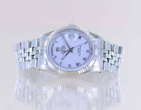 Thumbnail von Tudor Prince Date Day Oyster Prince Date+Day 36mm Stahl Weißgold white Dial Jubiléband B+P