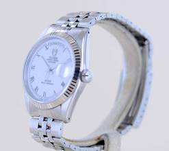 Thumbnail von Tudor Prince Date Day Oyster Prince Date+Day 36mm Stahl Weißgold white Dial Jubiléband B+P