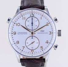 Thumbnail von IWC Portuguese Portugieser Rattrapante Doppelchronograph 41mm Klassiker Handaufzug