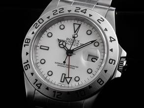 Thumbnail von Rolex Explorer II Ref.16570 1993 Full Set sehr gut Vintage Explorer II