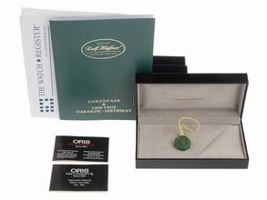  Oris Wrist Alarm Ref.418-7451-63 Bj.1992 Full Set sehr gut Vintage Wrist Alarm 