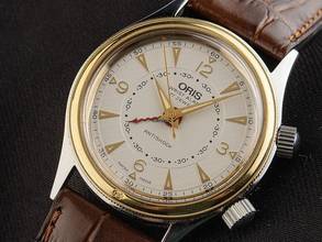 Thumbnail von Oris Wrist Alarm Ref.418-7451-63 Bj.1992 Full Set sehr gut Vintage Wrist Alarm