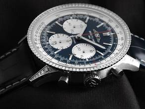 Thumbnail von Breitling Navitimer 1 B01 Chronograph Ref.AB0139631C1P1 Bj.2026 Full Set Ungetragen Navitimer B01 Chronograph Diamanten Krokoleder Faltschließe