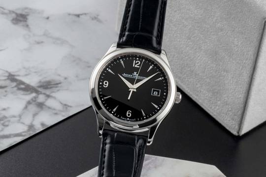  Jaeger-LeCoultre Master Control Date Stahl Automatik Ref. Q1548470 176.8.40.S Papiere 
