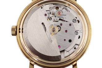 Thumbnail von Glashütte Original Spezimatic Brown Dial Gold-Plated Automatic Men's Watch Caliber 75 Vintage