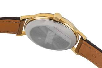 Thumbnail von Glashütte Original Spezimatic Brown Dial Gold-Plated Automatic Men's Watch Caliber 75 Vintage