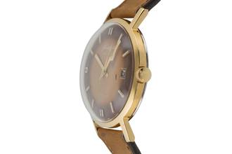 Thumbnail von Glashütte Original Spezimatic Brown Dial Gold-Plated Automatic Men's Watch Caliber 75 Vintage
