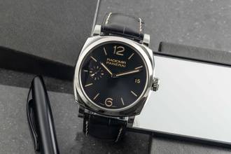 Thumbnail von Panerai Radiomir 1940 3 Days Stahl Handaufzug Herrenuhr Ref. PAM00514 B&P