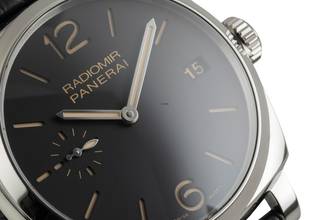 Thumbnail von Panerai Radiomir 1940 3 Days Stahl Handaufzug Herrenuhr Ref. PAM00514 B&P