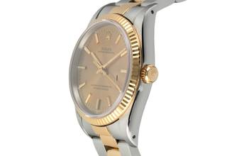 Thumbnail von Rolex Oyster Perpetual 34 Stahl Gold Automatik Herrenuhr Ref. 14233