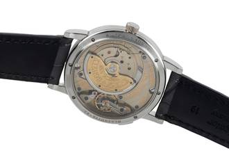Thumbnail von A. Lange & Söhne Langematik Sax-O-Mat 950 Platin Automatik Herrenuhr Ref 308.025