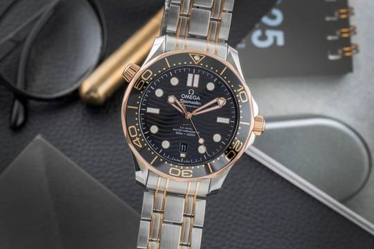  Omega Seamaster Diver 300 M Stahl / Gold Automatik 210.20.42.20.01.001 