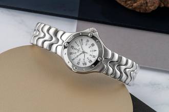 Thumbnail von Ebel Sportwave stainless steel quartz women's watch date Ref. E9087621