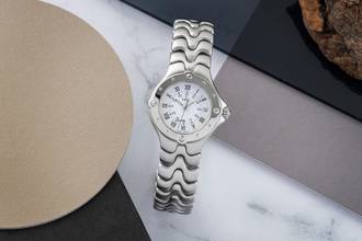 Thumbnail von Ebel Sportwave stainless steel quartz women's watch date Ref. E9087621