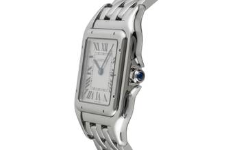 Thumbnail von Cartier Panthère Large Edelstahl Quarz Herrenuhr Ref. WSPN0011 Papiere