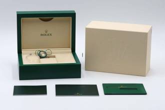 Thumbnail von Rolex Explorer II White Dial Oyster Edelstahl Automatik Ref 216570 B&P 2021