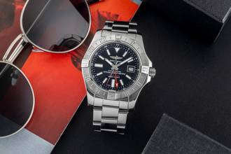 Thumbnail von Breitling Avenger II GMT Stahl Automatik Herrenuhr Ref. A3239011/BC35 B&P 2017