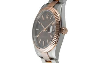 Thumbnail von Rolex Datejust 41 Brown Dial Stahl / Roségold Ref. 126331 Box & Papiere 2019