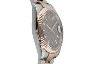 Thumbnail von Rolex Datejust 41 Brown Dial Stahl / Roségold Ref. 126331 Box & Papiere 2019