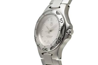 Thumbnail von TAG Heuer Kirium stainless steel silver dial quartz men's watch ref. WL111E