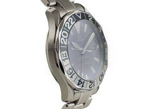 Thumbnail von Omega Seamaster GMT Stahl Automatik Herrenuhr Ref. 2234.50.00 Papiere 2008