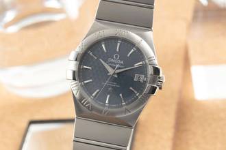 Omega Constellation Ladies Stahl Automatik Herrenuhr Ref. 123.10.35.20.03.002 B&P 2022 