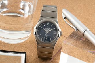 Thumbnail von Omega Constellation Ladies Stahl Automatik Herrenuhr Ref. 123.10.35.20.03.002 B&P 2022