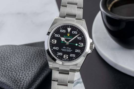  Rolex Air King Automatik Oyster Edelstahl Herrenuhr Ref. 126900 B&P 2023 