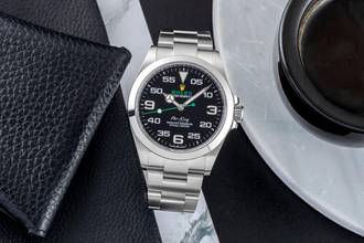 Thumbnail von Rolex Air King Automatik Oyster Edelstahl Herrenuhr Ref. 126900 B&P 2023