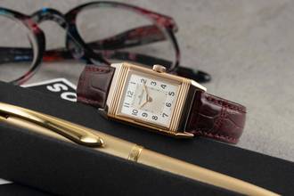 Thumbnail von Jaeger-LeCoultre Reverso Classic Monoface 18k Rotgold Ref. Q2602540 221.2.86 B&P