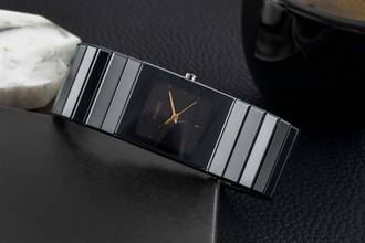  Rado Ceramica Diastar Ceramica Keramik / Titan Quarz Damenuhr Ref. 111.0348.3 