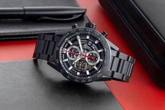Thumbnail von TAG Heuer Carrera Calibre HEUER 01 Chronograph Keramik Automatik Herrenuhr CAR2090.BH0729