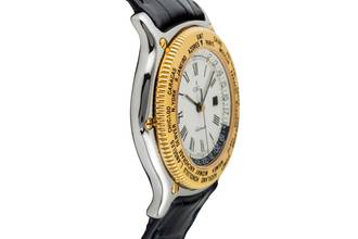 Thumbnail von Ebel Voyager World Time Stahl / Gold Automatik Herrenuhr Ref. 1124913