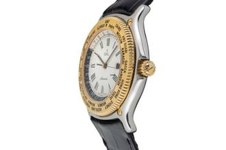 Thumbnail von Ebel Voyager World Time Stahl / Gold Automatik Herrenuhr Ref. 1124913