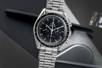  Omega Speedmaster Professional Moonwatch Chronograph Stahl Handaufzug Ref. 3590.50.00 B&P 