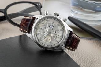 Thumbnail von IWC Fliegeruhr Spitfire Chronograph Schaffhausen Fliegeruhr Chronograph Automatik Stahl Ref. IW371702