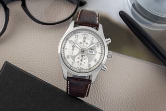 Thumbnail von IWC Fliegeruhr Spitfire Chronograph Schaffhausen Fliegeruhr Chronograph Automatik Stahl Ref. IW371702