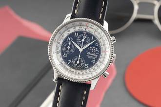  Breitling Montbrillant Olympus Chronograph Automatik Edelstahl Ref. A19350 