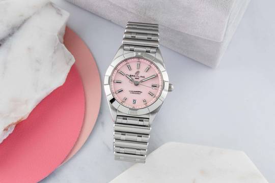  Breitling Chronomat Chronometer Lady 32mm Stahl Ref. A77310101K1A1 B&P 