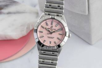 Thumbnail von Breitling Chronomat Chronometer Lady 32mm Stahl Ref. A77310101K1A1 B&P