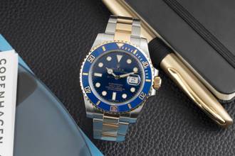 Thumbnail von Rolex Submariner Date Bluesy Stahl / Gold Automatik Herrenuhr 116613LB B&P 2017