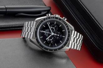 Thumbnail von Omega Speedmaster Professional Moonwatch Chronograph Ref. 310.30.42.50.01.002 B&P 2021