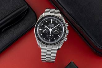 Thumbnail von Omega Speedmaster Professional Moonwatch Chronograph Ref. 310.30.42.50.01.002 B&P 2021