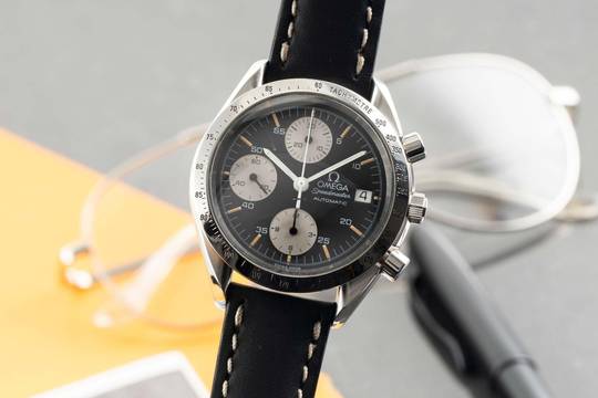  Omega Speedmaster Date Chronograph Stahl Automatik Herrenuhr 3511.50.00 