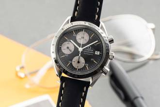  Omega Speedmaster Date Chronograph Stahl Automatik Herrenuhr 3511.50.00 