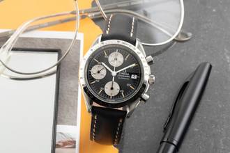 Thumbnail von Omega Speedmaster Date Chronograph Stahl Automatik Herrenuhr 3511.50.00