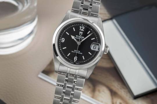  Tudor Prince Date Black Dial Stahl Automatik unisex Ref. 72000 Papiere 1998 