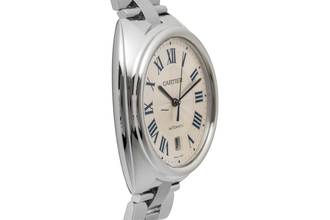 Thumbnail von Cartier Clé de Cartier Automatik Edelstahl Herrenuhr Ref. WSCL0007 B&P 2019