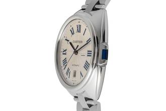 Thumbnail von Cartier Clé de Cartier Automatik Edelstahl Herrenuhr Ref. WSCL0007 B&P 2019
