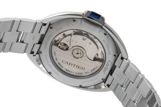 Thumbnail von Cartier Clé de Cartier Automatik Edelstahl Herrenuhr Ref. WSCL0007 B&P 2019